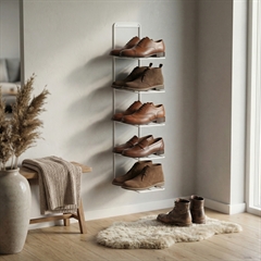 Como Væghængt Skoreol - Hvid