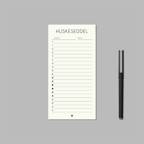 Notesblok - Huskeseddel i m65 format