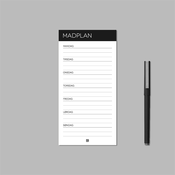 Boxdelux blok M65 - Madplan