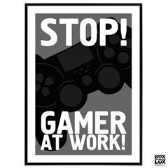 Plakat - Gamer - Gamer at work