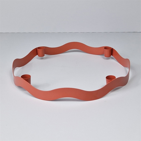Broste Copenhagen lysestage - HALO - Pumpkin Orange