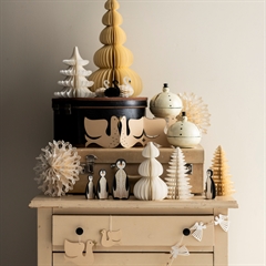 Bungalow Honeycomb Juletræ Whispwood - 26 cm. Shell