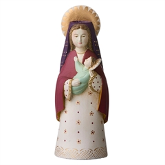 Bungalow Lysestage til kronelys - Mary, 20 cm