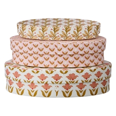 Bungalow lille æskesæt - Oval - Usha Old Rose