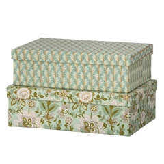 Bungalow Oblong æskesæt - Rektangulær - Sita Pistachio