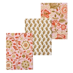 Bungalow Lykønskningskort - Roja Rose. Pakke med 3 stk