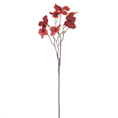 Bungalow kunstig blomst - Coral Bells, Vinrød