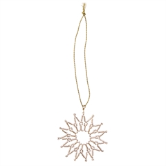 Bungalow Perlepynt - Elia Silver, Snowflake