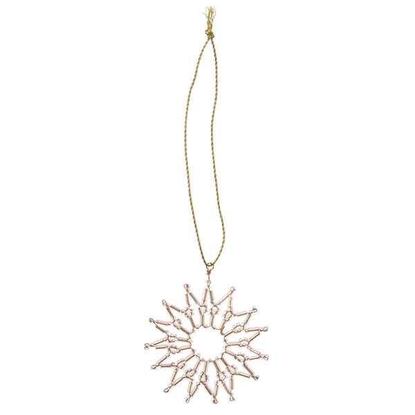 Bungalow Perlepynt - Elia Silver, Snowflake
