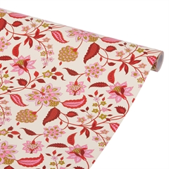Gavepapir fra Bungalow - Divya Cerise 10 meter