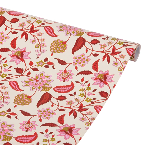 Gavepapir fra Bungalow - Divya Cerise 10 meter