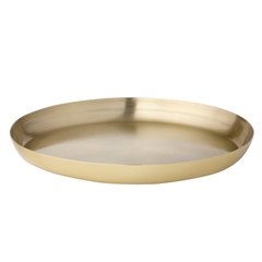 Bungalow Metalbakke Guld Ø18,5 cm