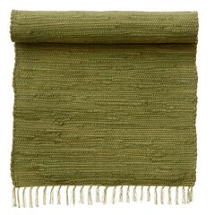 Bungalow recycled kludetæppe - Mat Fern 75x250 cm.