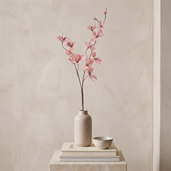 Bungalow kunstig blomst - Jasmin, Old Rose, 70 cm