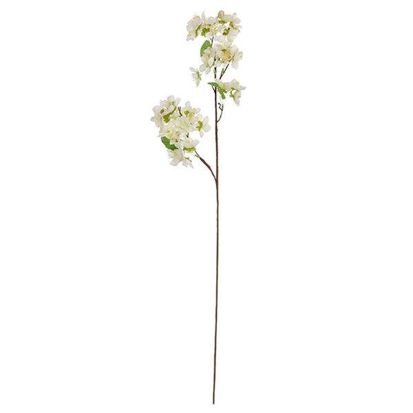 Kunstig blomst fra Bungalow -  Cherry Blossom, White