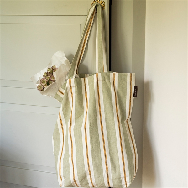 Bungalow Tote Bag i designet Verona, Sage.