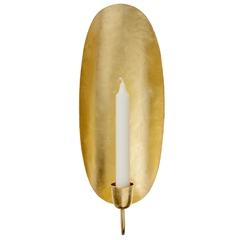Bungalow Væglysestage - Golden, Oval
