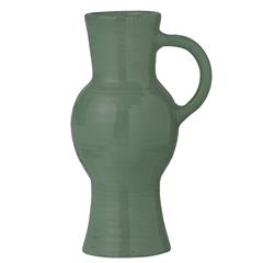 Grøn vase i stentøj fra Bungalow