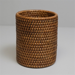 Charmille Rund Bestikholder i Rattan. Honey