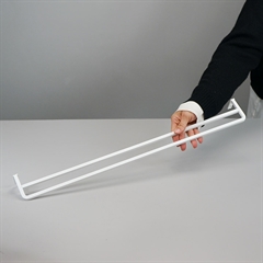 Como Køkkenstang - 60 cm, Hvid - DOUBLE