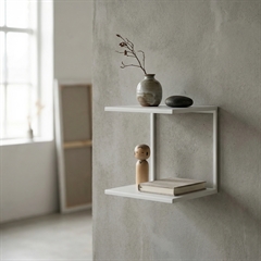 Dobbelthylde i hvis metal fra Como Design