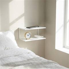 Hvidt sengebord  Como Design