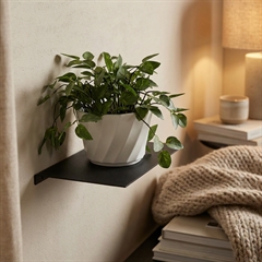 Como Hylde 25x15 cm - Sort metal