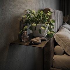 Como Hylde 25 x 15 cm - Sort metal