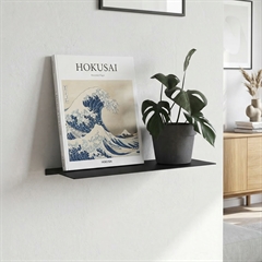 Como Hylde 40x15 cm. Sort metal