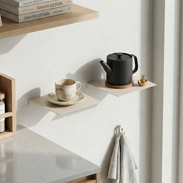 Como Minihylder - Sæt m. 2 stk. brede - Beige