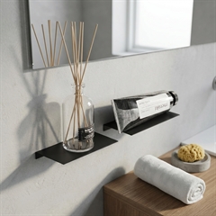 Como Minihylder - Sæt m. 2 stk. smalle - Sort