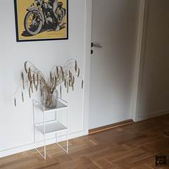 planterstander i hvidt metal, como, boxdelux