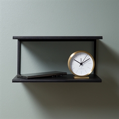 Sengebord COMO i metal - sort - dansk design