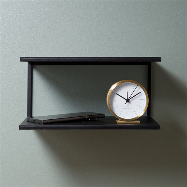 Sengebord COMO i metal - sort - dansk design