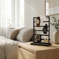 Smykkeholder COMO sails i Sort