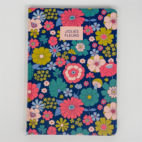 Derrière la Porte A5 notesbog - JEAN - Fleurs beaucoup