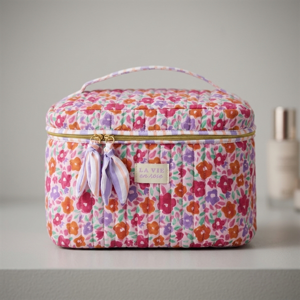 toilettaske -  La vie en Rose