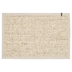 Dixie dørmåtte i Sisal, Wilma, Sandmeleret - 60x90 cm