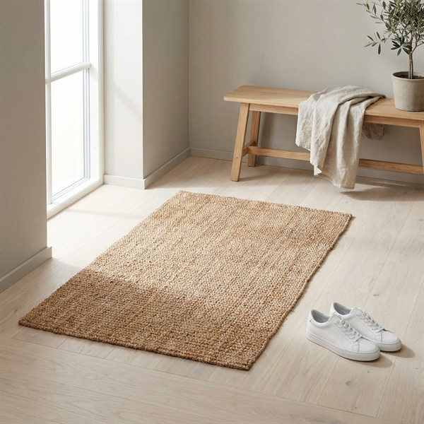 Dixie dørmåtte i jute - FREJA - Natur. 80x150 cm