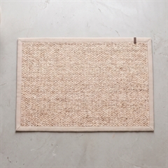 Dixie dørmåtte i Sisal, Wilma, Sandmeleret - 60x90 cm
