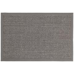 Dixie dørmåtte i Sisal, Dark Grey - 60x90 cm.