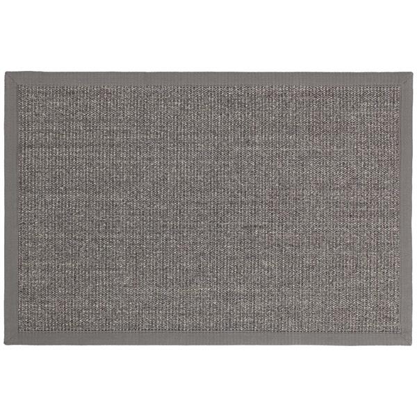 Dixie dørmåtte i Sisal, Dark Grey - 60x90 cm.