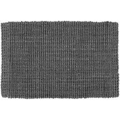 dixie dørmåtte i jute, dark grey