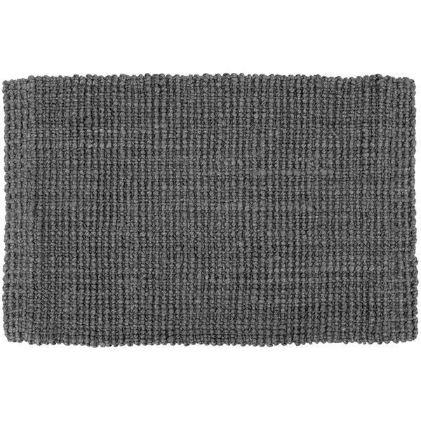 dixie dørmåtte i jute, dark grey