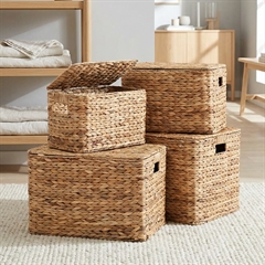 Dixie Kister i vandhyacint. Sæt med 4 stk