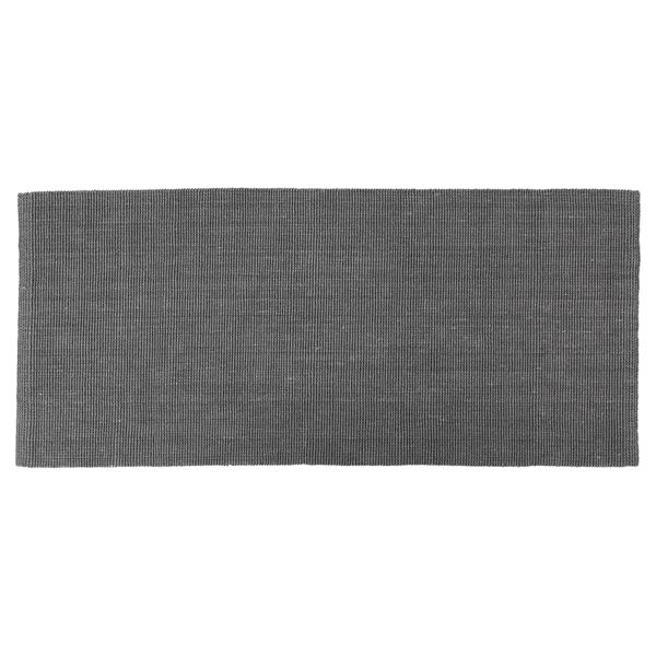 Dixie tæppe i jute - 80x180 cm FIONA, Grå