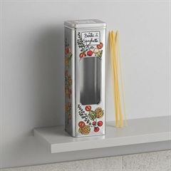 Metaldåse til opbevaring af Spaghetti, Sølv, Derrière la Porte 