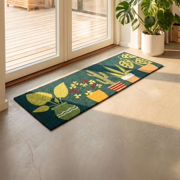 Dørmåtte Fra Derrière la Porte - 45x120 cm - Cactus
