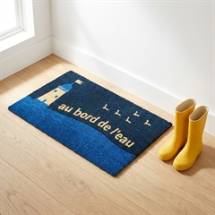 Dørmåtte i kokos fra Derrière la Porte - au bord de l'eau 40x70 cm