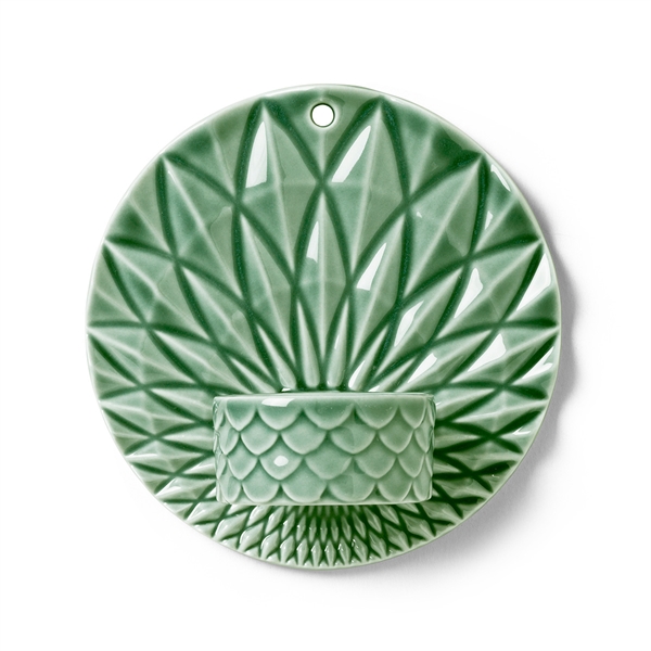 Dottir lysestage  - Pipanella Wall Votive, Green